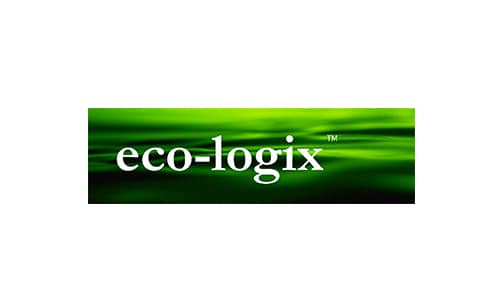 Distributor logo AQUAQUICK Ecologix Solutions tanda air berwarna hijau