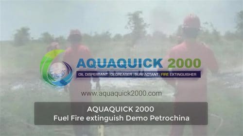 AQUAQUICK 2000 Brandblusmiddel Demo Petrochina