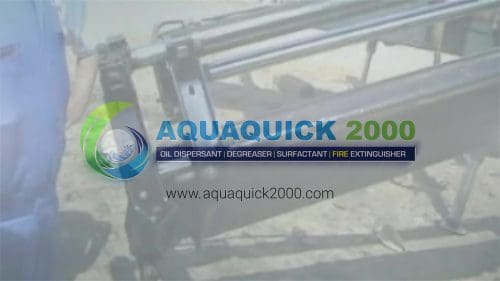 AQUAQUICK 2000 Oliemors Onderhoudsreiniging Demo deel 2