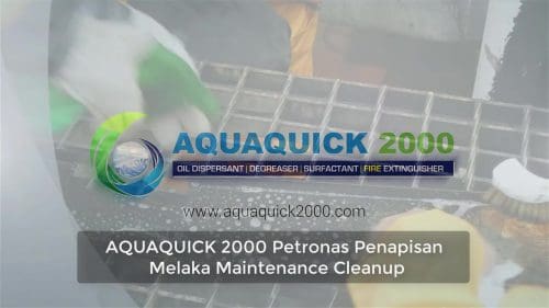 Petronas Melaka Onderhoudsschoonmaak met AQUAQUICK 2000