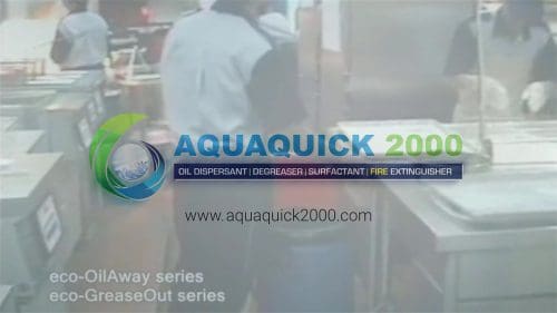 AQUAQUICK 2000 Totale reinigingsoplossing voor restaurants en keukens