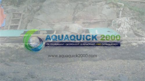 AQUAQUICK Estancia Oil Spill Oczyszczanie linii brzegowej