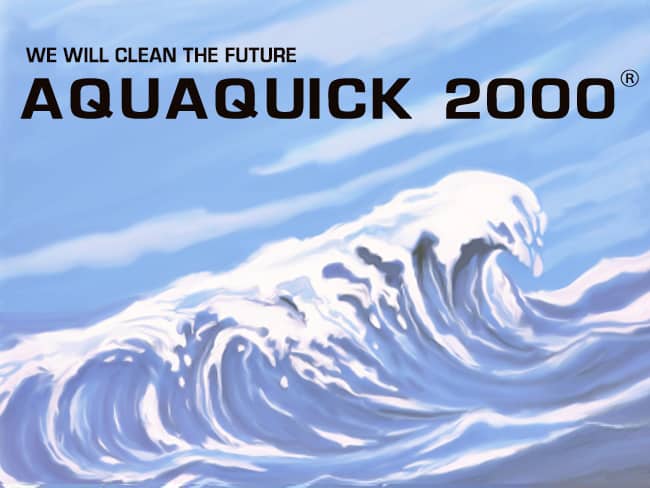 Learn more about the Price DISTRIBUTORS AQUAQUICK 2000 LOGO ORIGINAL - Smoothed Version Black Font