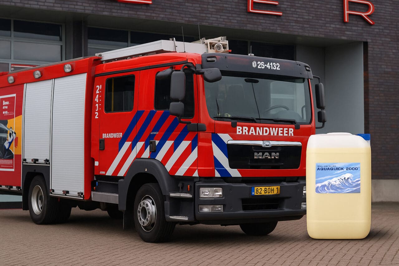 Service d'incendie en cas de déversement d'hydrocarbures - AQUAQUICK 2000